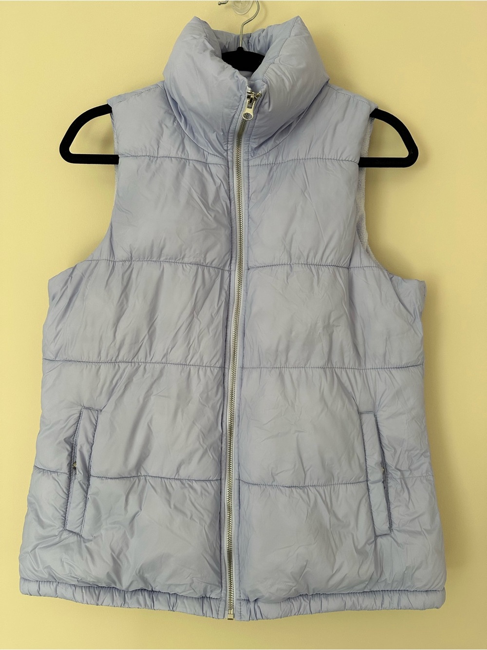 Old Navy Light Lavender Fleece Vest
